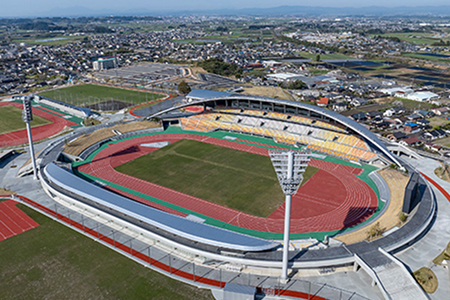 霧島酒造スポーツランド 都城KUROKIRI STADIUM建設に係るCM業務