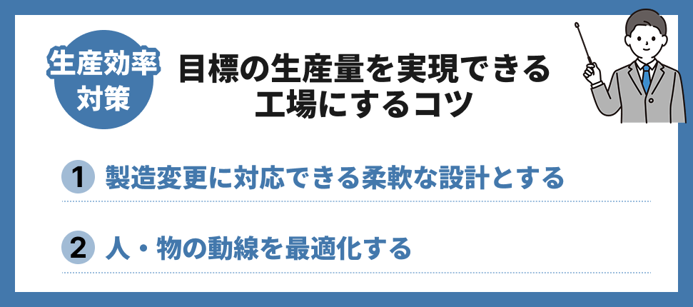 生産効率対策のコツ