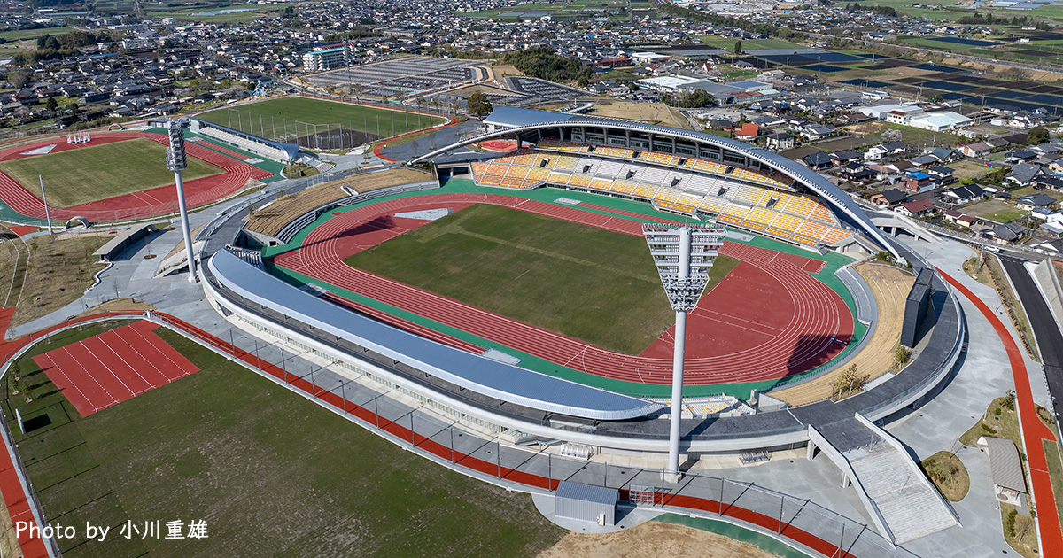 KUROKIRI STADIUM（宮崎県山之口陸上競技場）／実績・お客様の声