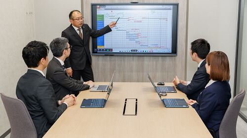 企画から運営まで一貫支援できる　イメージ