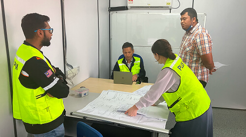 現地法人と連携し、日系企業の海外プロジェクトを成功に導く　イメージ