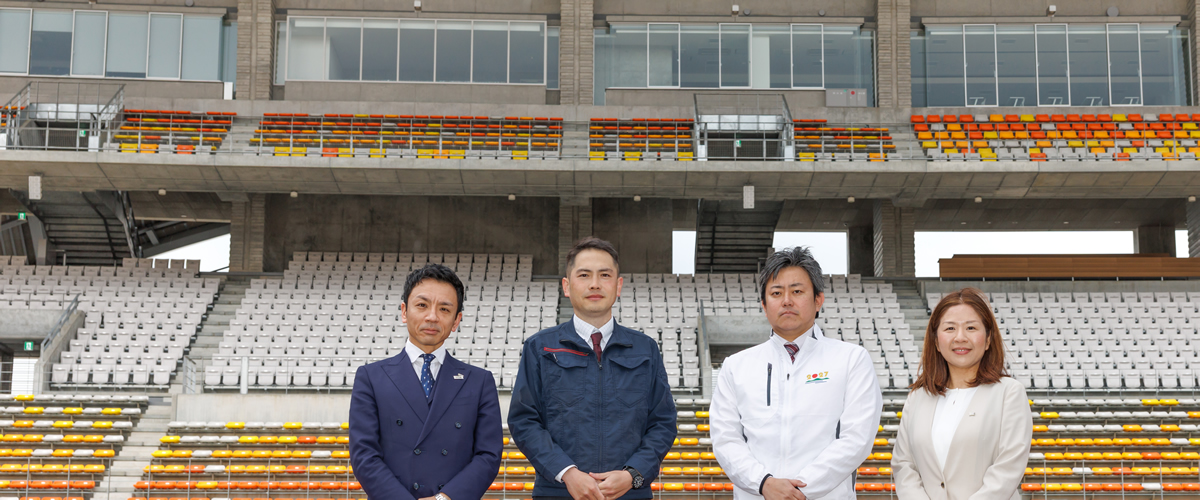 KUROKIRI STADIUM(宮崎県山之口陸上競技場)